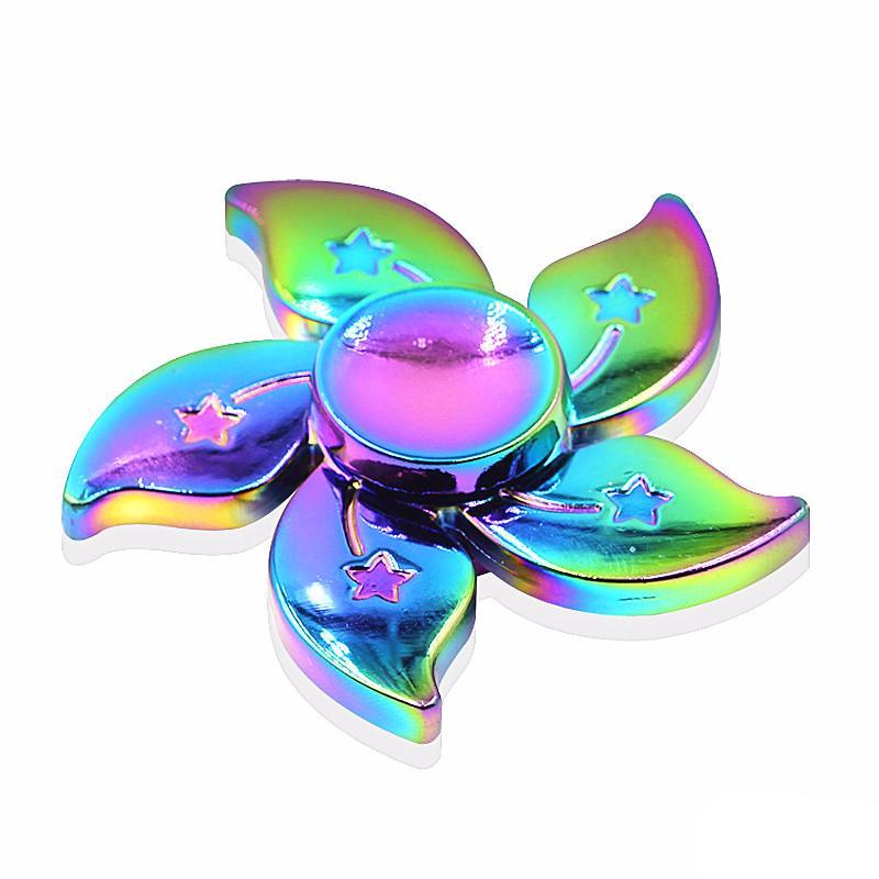 Rainbow Brass Fidget Spinner
