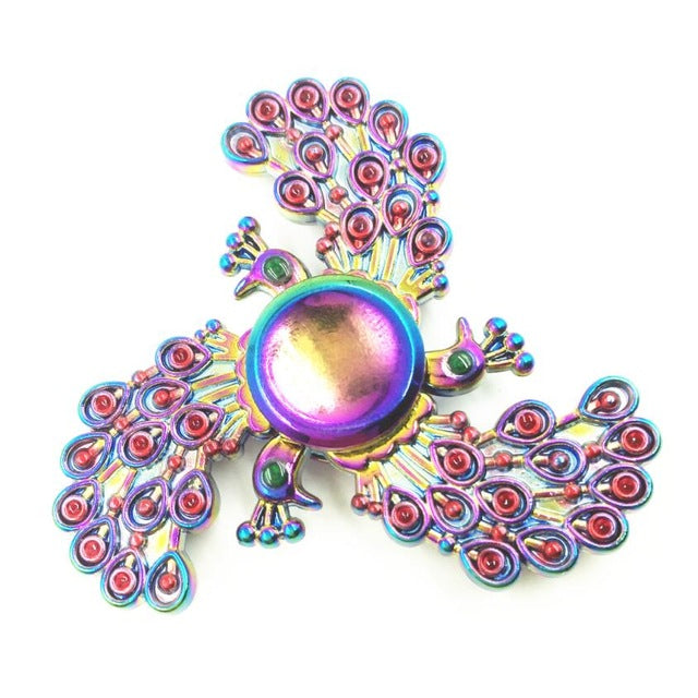 Rainbow Brass Fidget Spinner