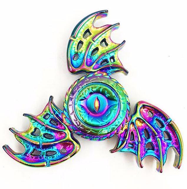 Rainbow Brass Fidget Spinner