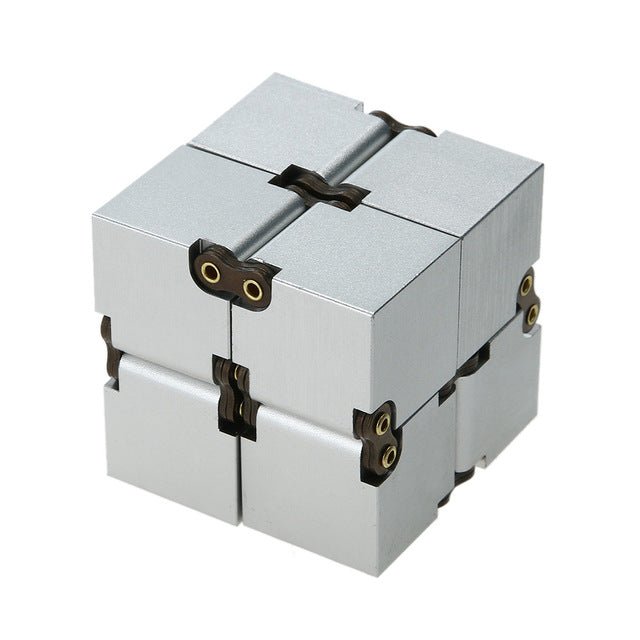 Aluminum  Infinity Cube