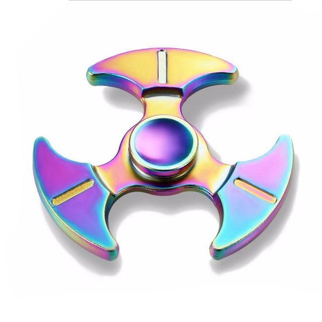 Rainbow Brass Fidget Spinner