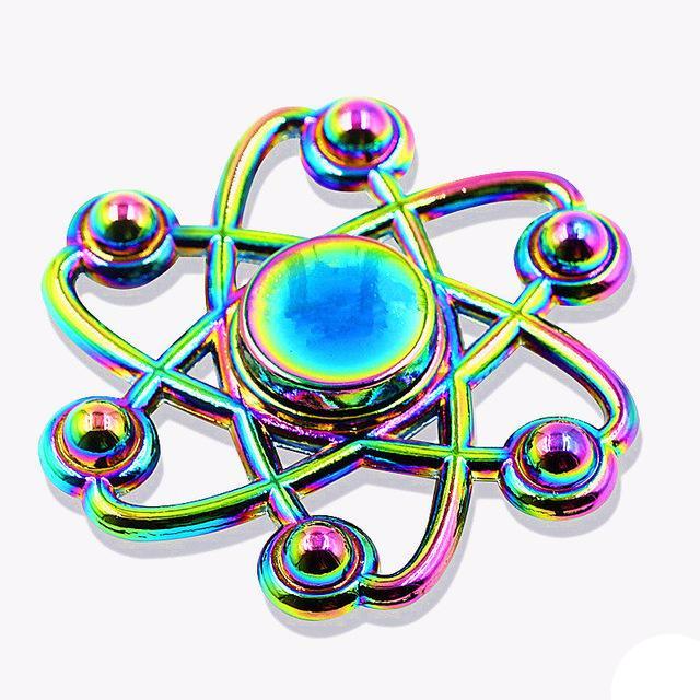 Rainbow Brass Fidget Spinner